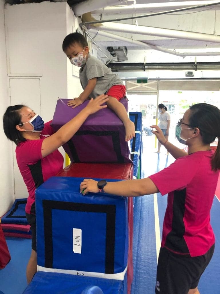 新竹感覺統合課程推薦 奇樂多幼兒體能體操館3