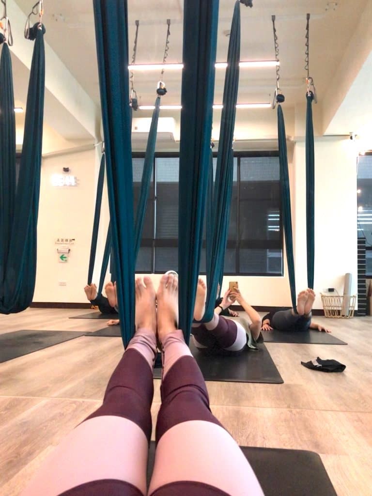 高雄空中瑜珈推薦 坐坐瑜珈 dodo yoga4