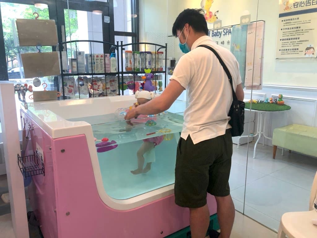 新竹寶寶游泳推薦 游學寶寶 Baby Spa2