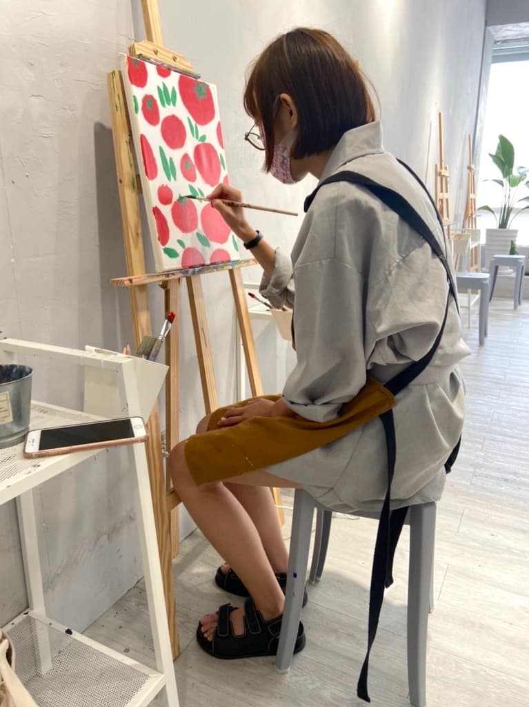 台南畫畫推薦 91 ART SPACE 自助畫室2