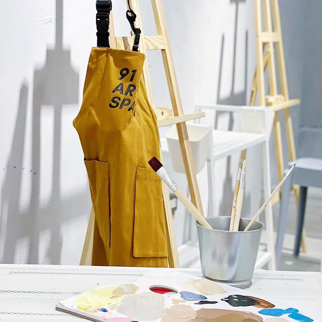 台南畫畫推薦 91 ART SPACE 自助畫室4