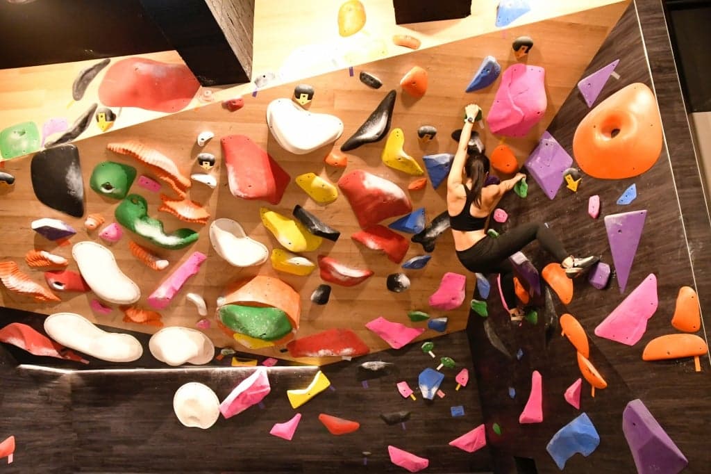 台北攀岩場推薦 CORNER Bouldering Gym 角攀岩館中山2