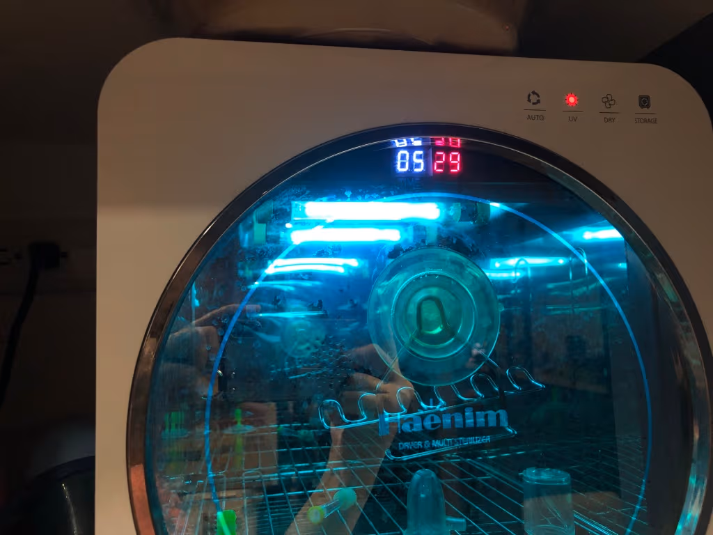 奶瓶消毒鍋推薦品牌 Haneim 紫外線消毒機 3PLUS3