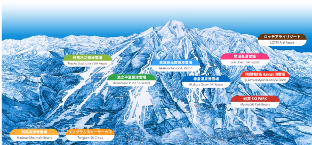 新潟縣|妙高高原滑雪場