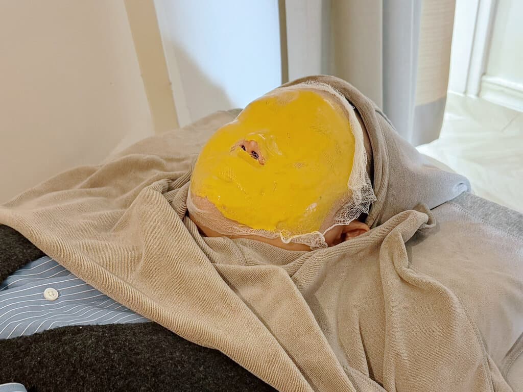 Golden Egg Skin Treatment Experience