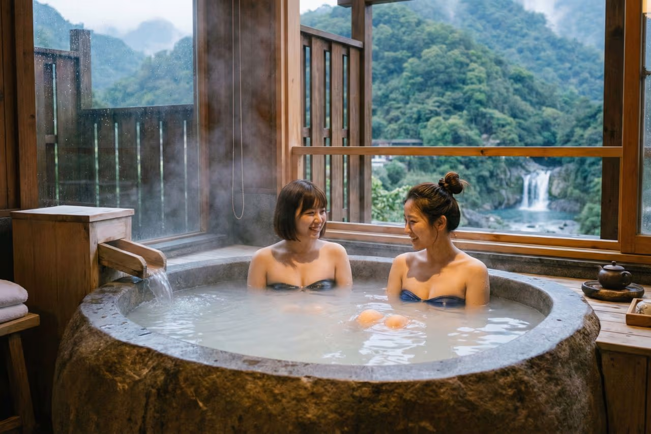 烏來温泉のおすすめは、宿泊なしで3時間温泉を楽しめる3つの温泉施設です。