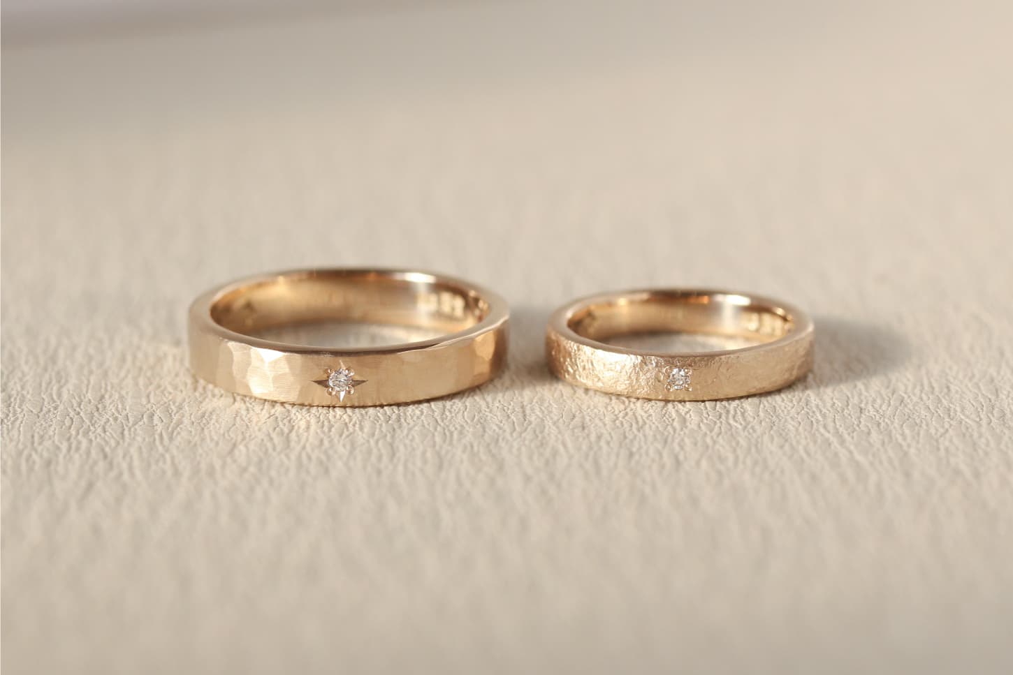 While engagement rings often feature a single prominent diamond, wedding bands c