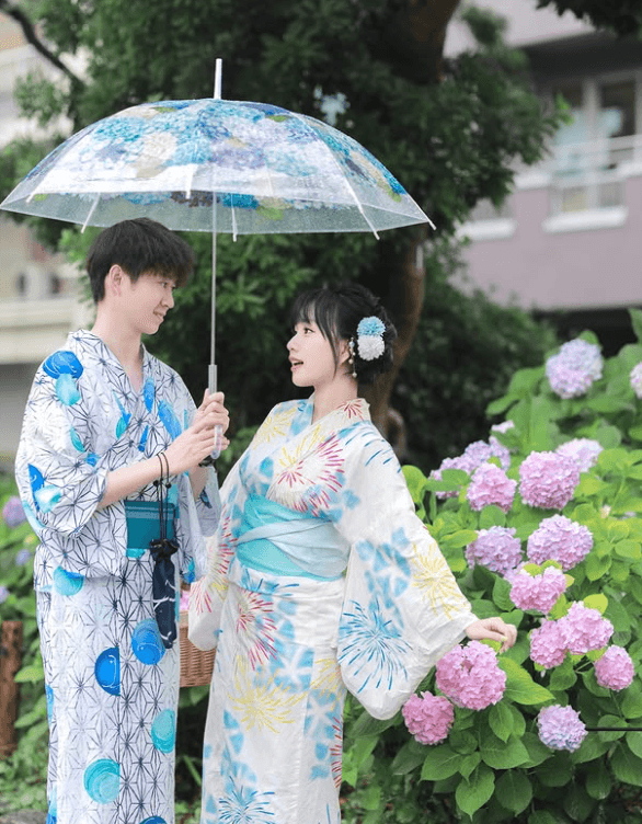 情侶和服_花筏和服写真館