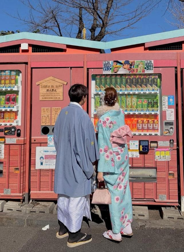 情侶和服_ Ookini おおきに着物レンタル