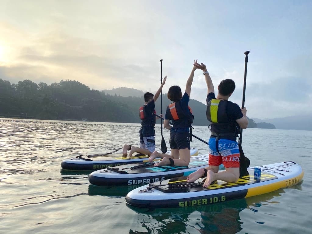 日月潭 SUP 推薦 日月潭滑人 SUP 立式划槳2