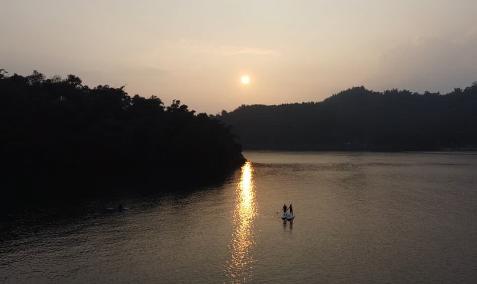 日月潭 SUP 推薦 浮嶼