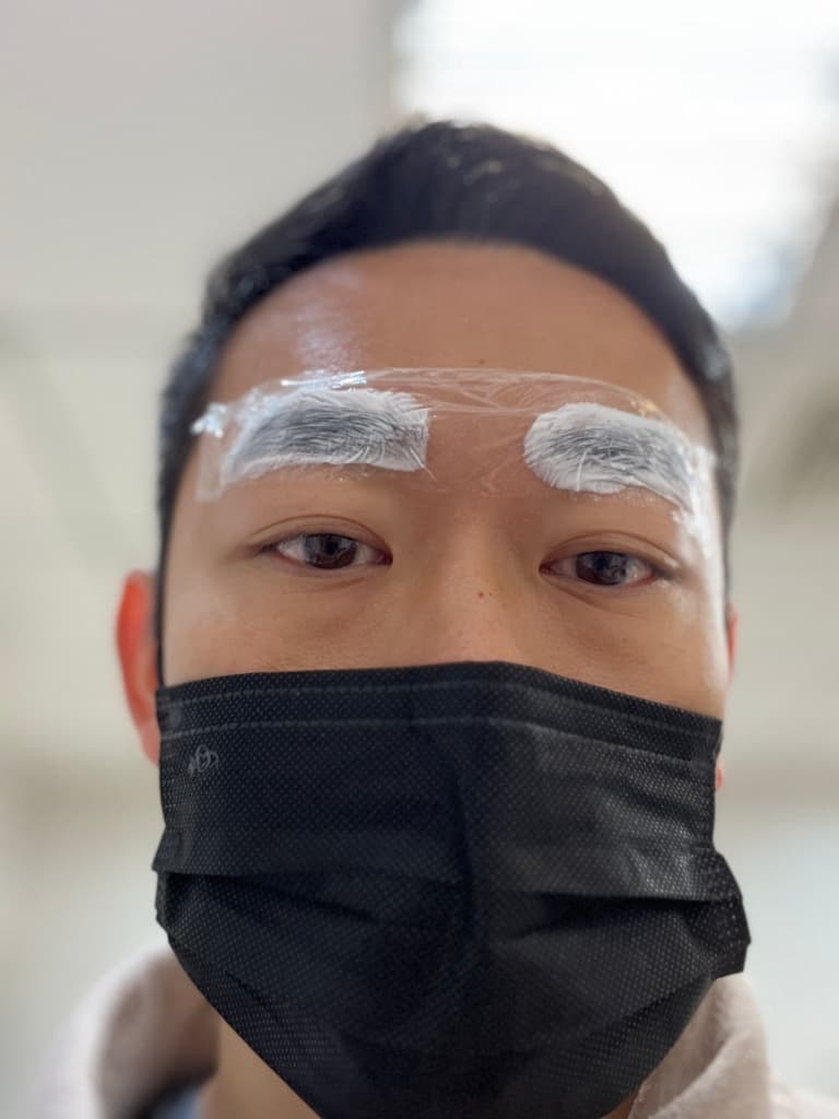 台中霧眉推薦 男士飄眉專家朱哲毅