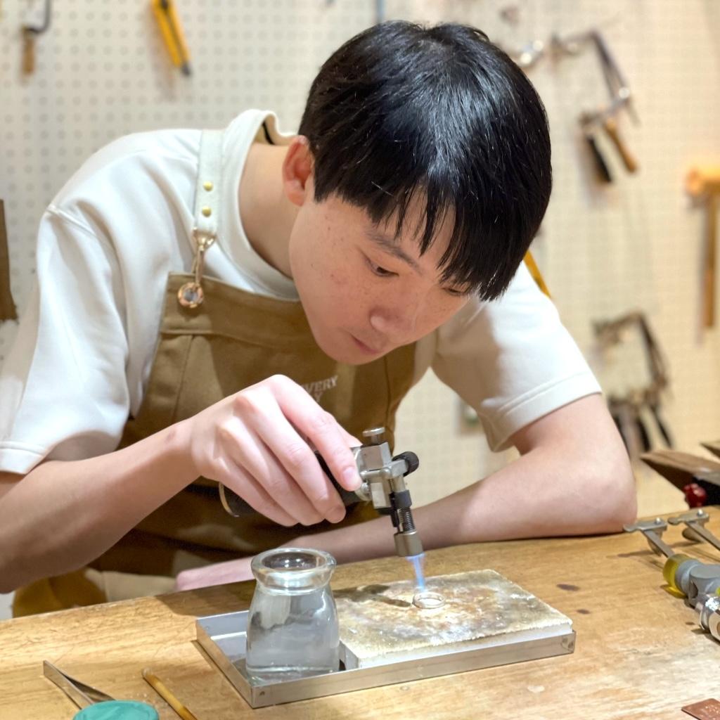 手作戒指過程
