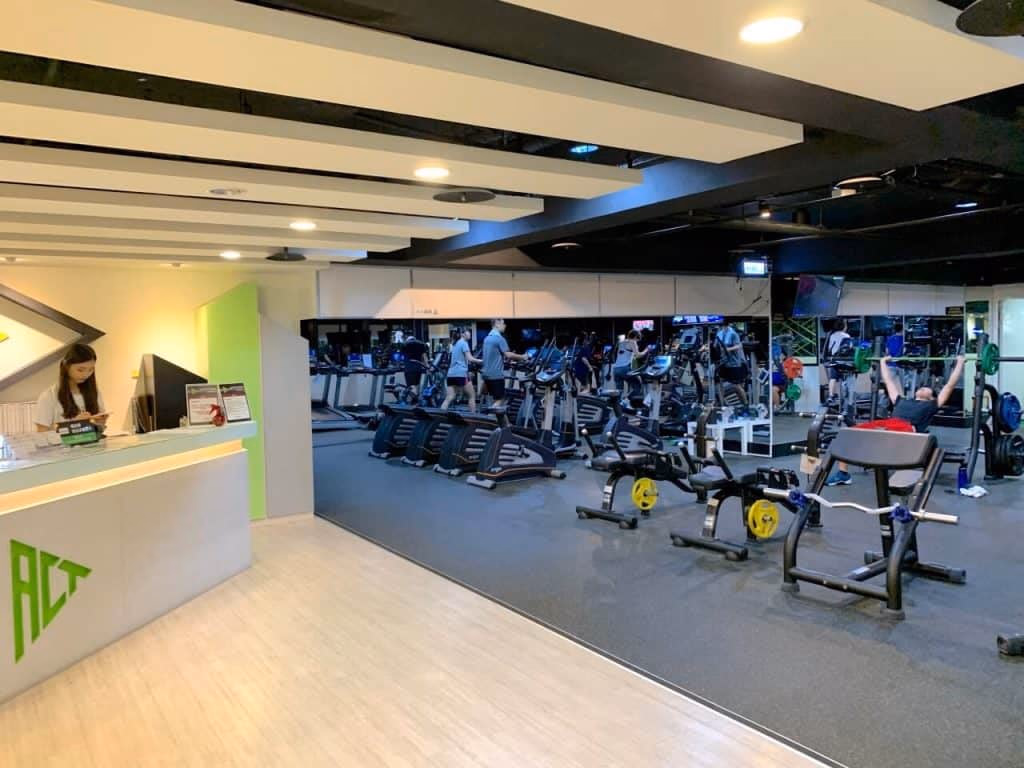 台中單次健身房推薦 ACTION FITNESS 啟動健身中心