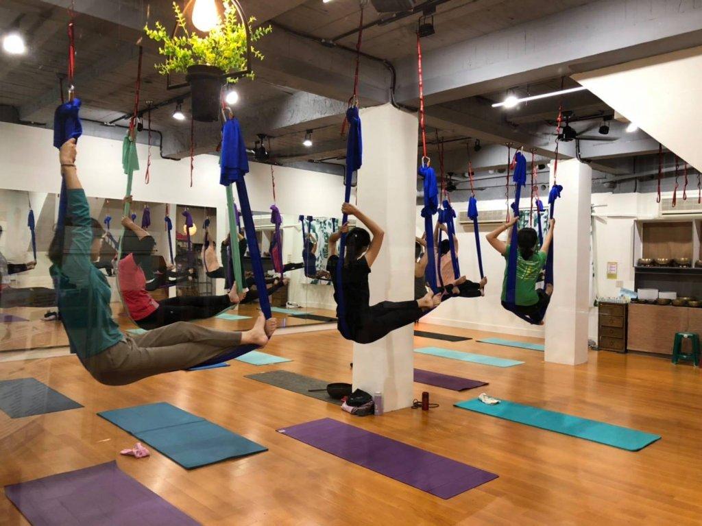 台中空中瑜珈推薦 空瑪那 KA 瑜珈 K.A Yoga Studio3