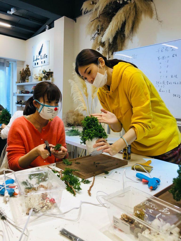台北乾燥花製作課程推薦 喜歡生活乾燥花店2
