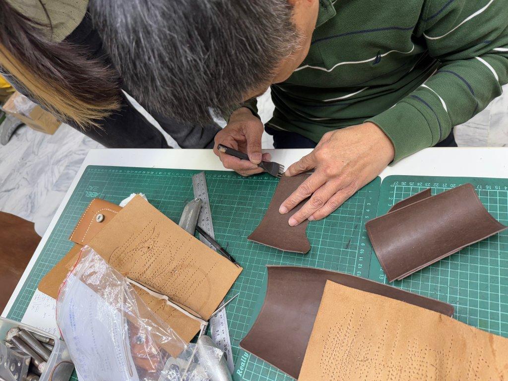 台北皮革 DIY 推薦 加彩皮革 DIY 06