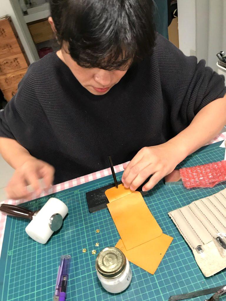 台中皮革課程 麥花花手作空間1