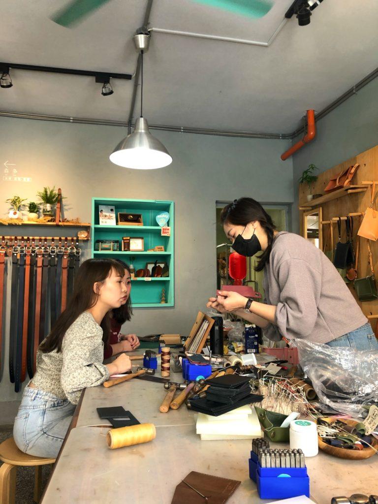 台中皮革DIY Be two 2
