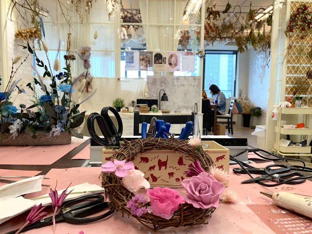 台中花藝課程 花草遊戲 Flora with fun 1