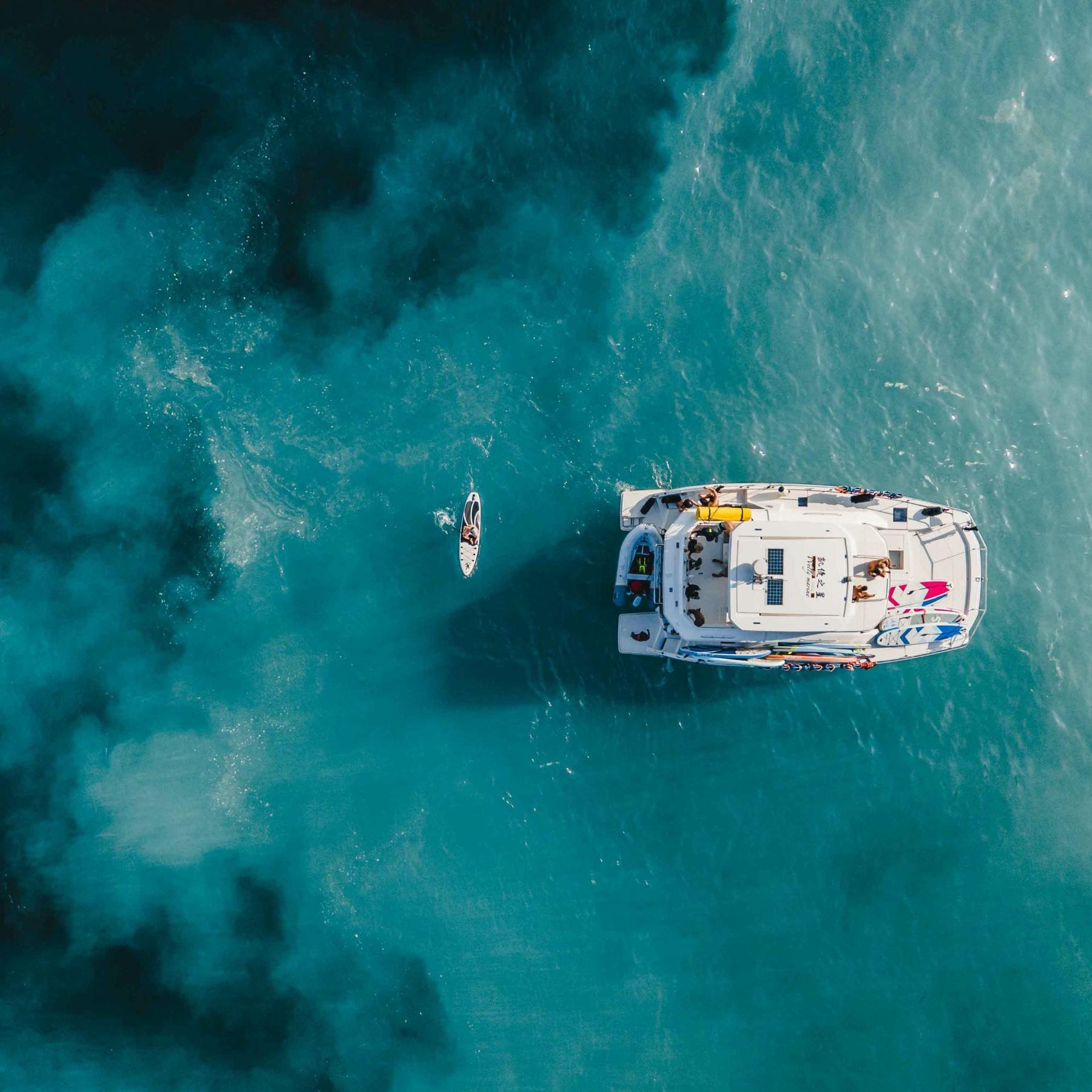 Yachting offers more flexibility than chartered boats, which require a larger gr