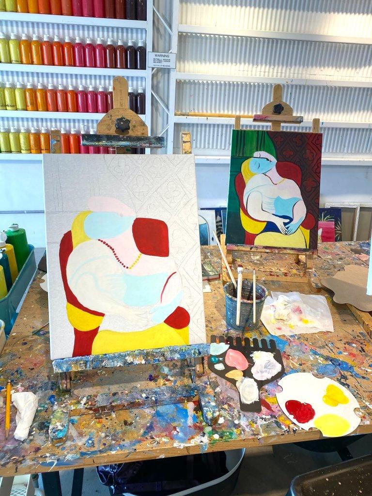 台中畫畫推薦 CMYK GALLERY4