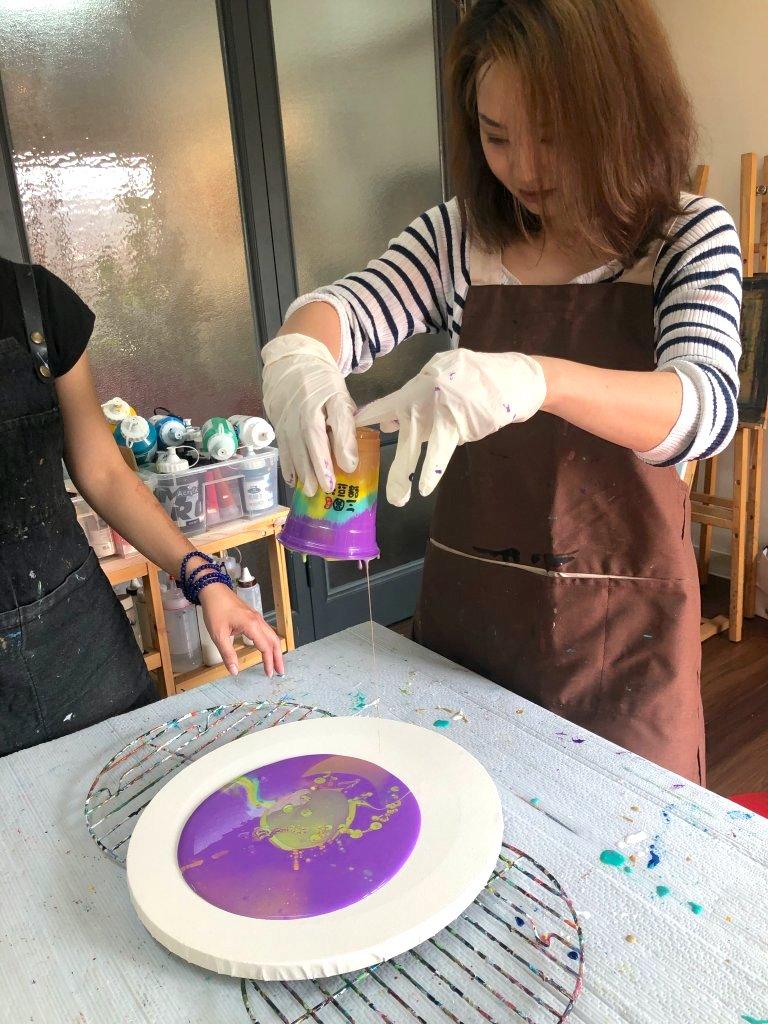 台中畫畫推薦 Eternal Blue Art Laboratory 心流置所3