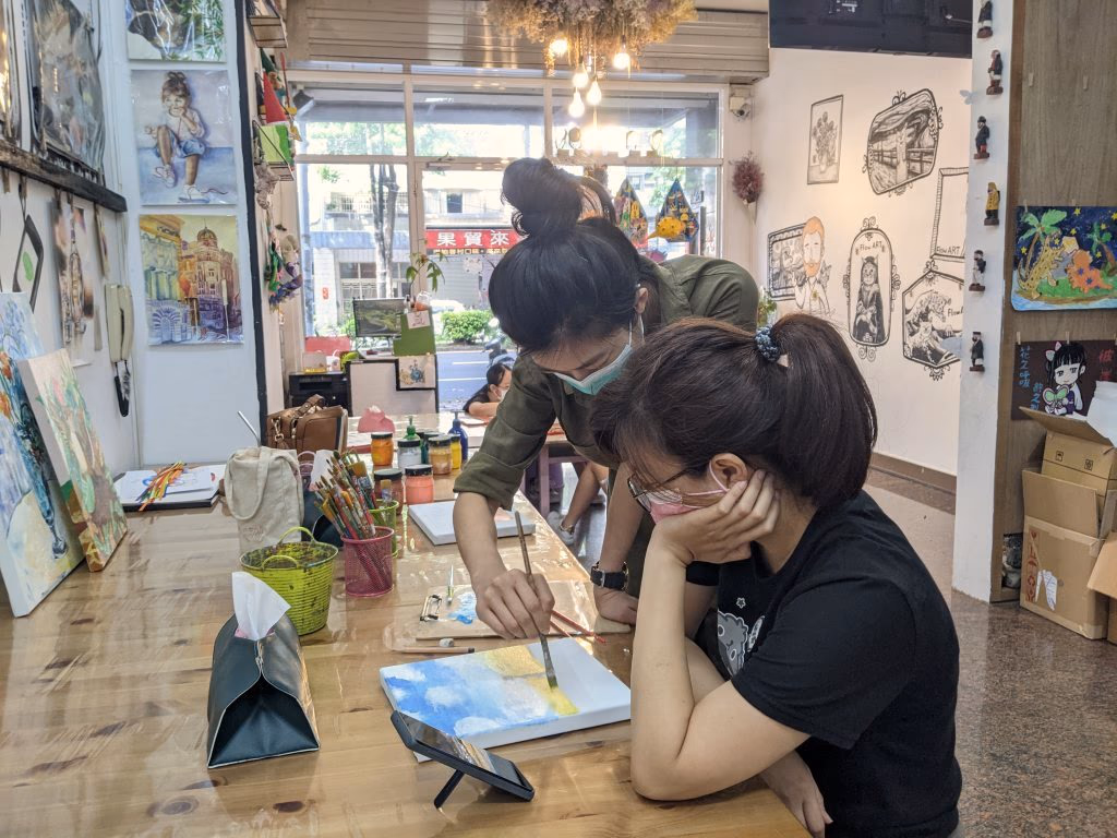 高雄畫畫教室推薦 Flow ART 川躍藝術畫室1