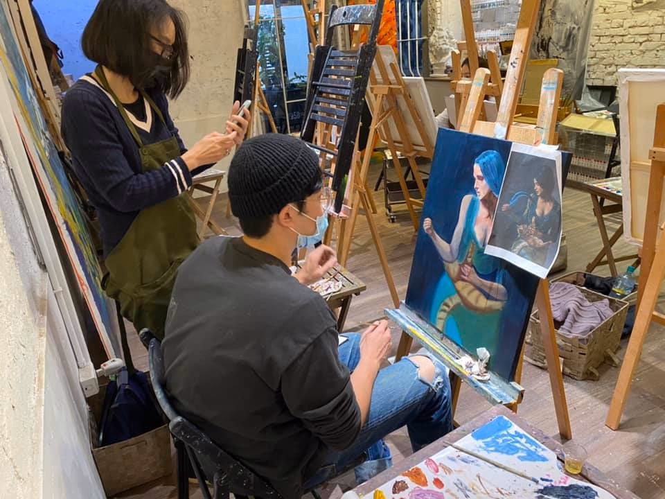 台北畫室推薦 Painting Stage1