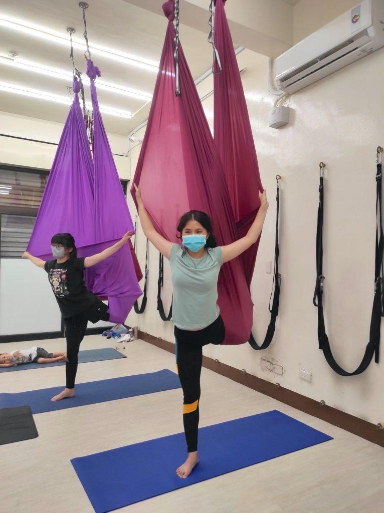 高雄空中瑜珈推薦 瑜珈腦木 Mamayoga Studio3