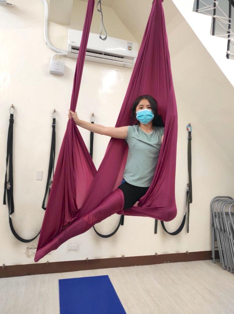 高雄空中瑜珈推薦 瑜珈腦木 Mamayoga Studio4