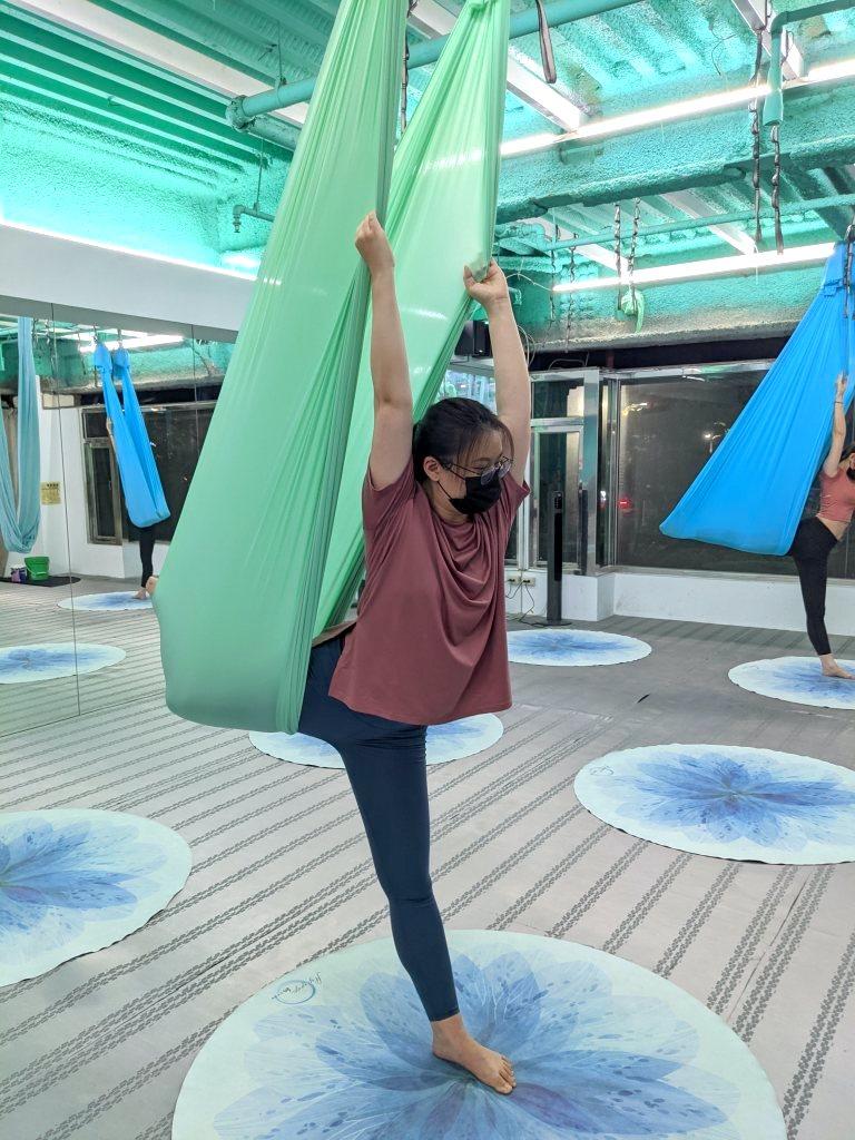 高雄空中瑜珈推薦 翔 flyyoga