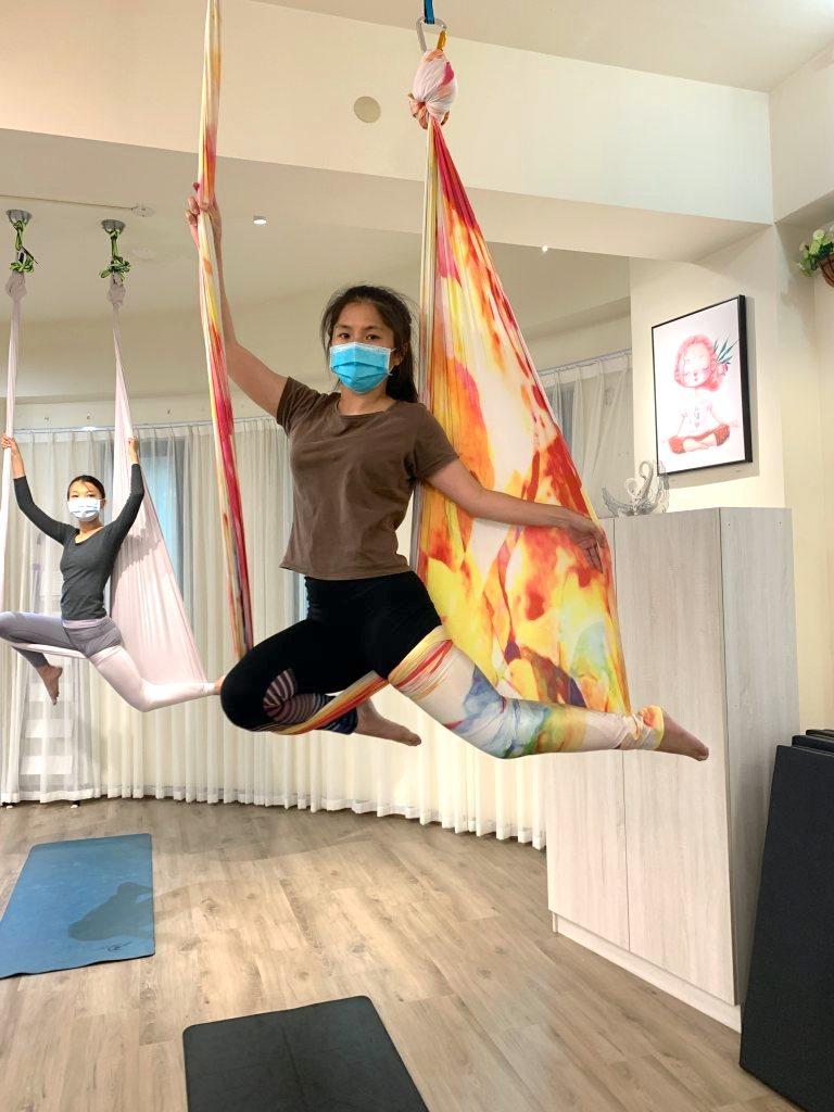 高雄空中瑜珈教室 飛悅空中瑜珈舞蹈 FairyFit Aerial Studio3