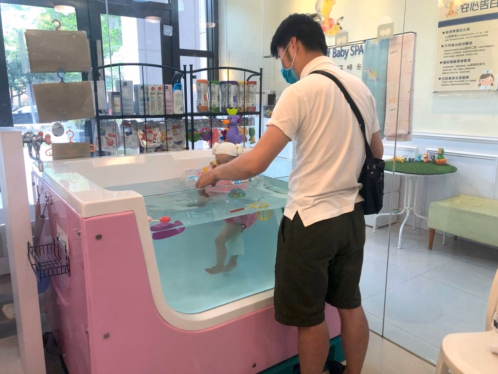 新竹寶寶游泳推薦 游學寶寶 Baby Spa2