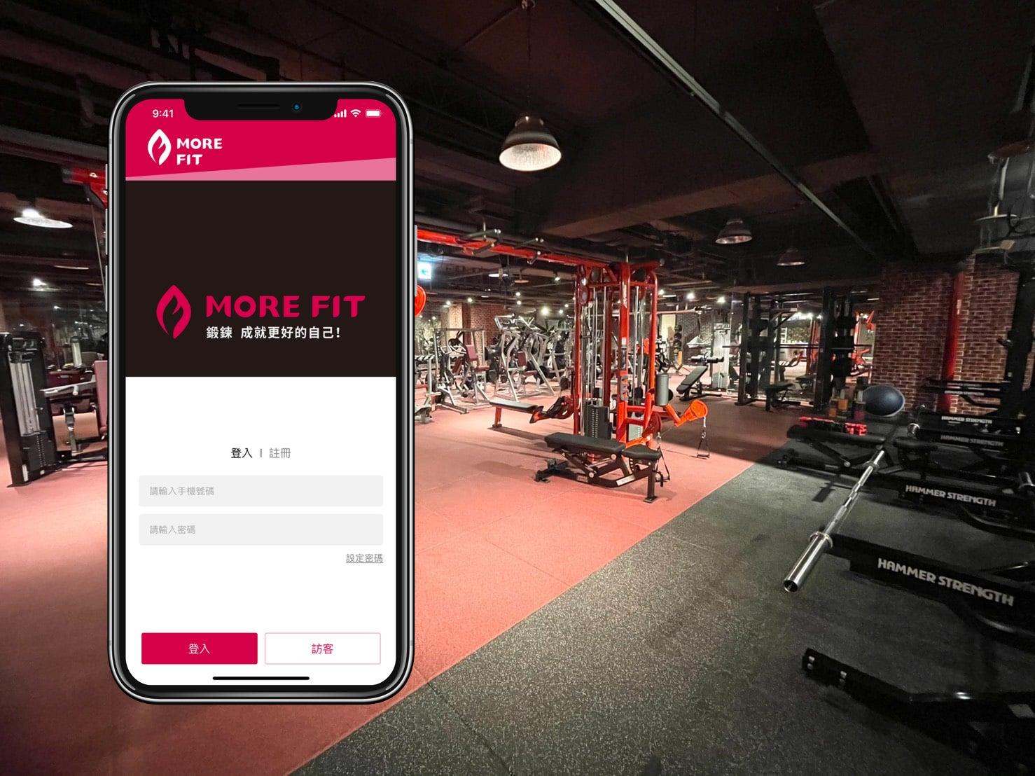 Top up and enter using the app.