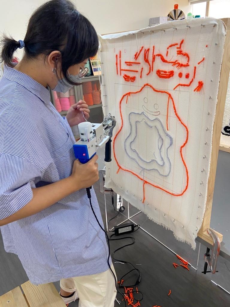 台中手作地毯推薦 Tuft Tuft 織織2