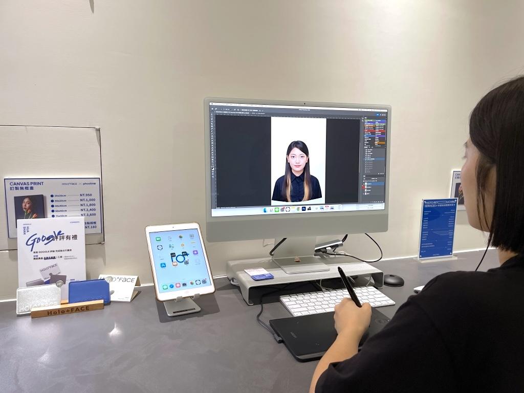 証明写真のレタッチ術