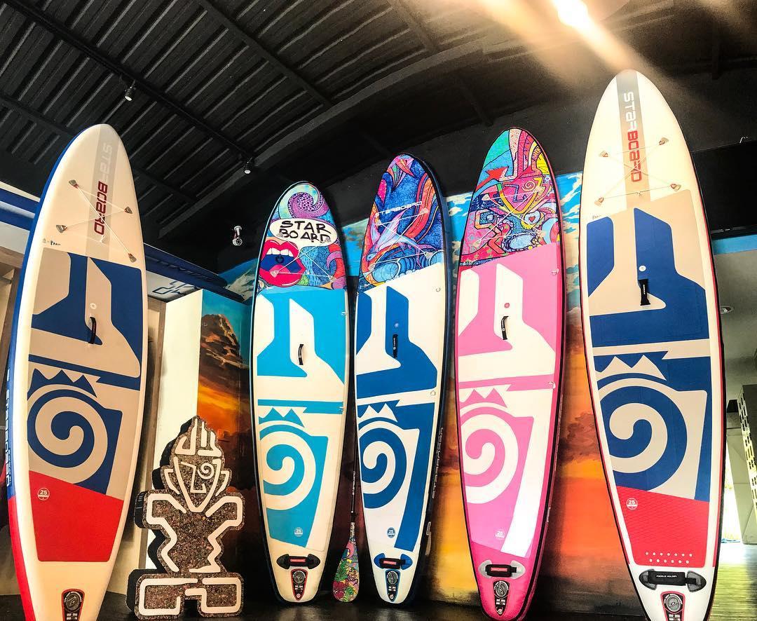 Use a SUP board suitable for beginners