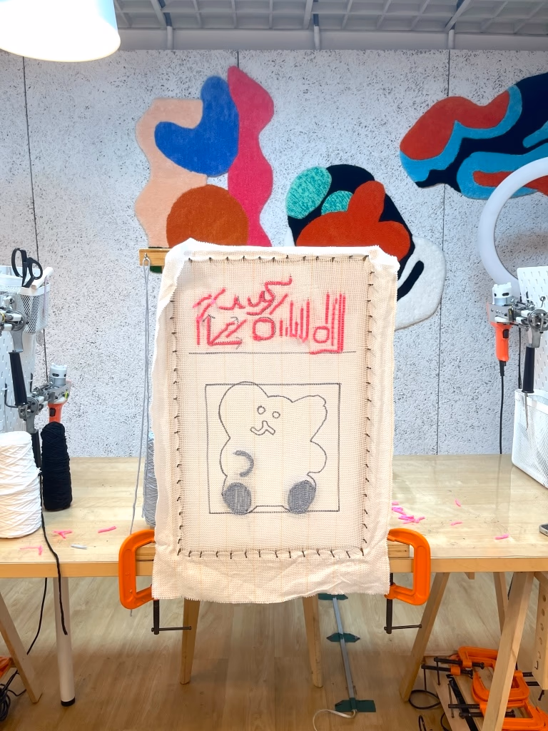台北手作地毯推薦 小紅花藝文工廠6