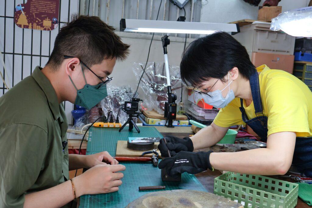 台南情侶戒指 DIY 推薦 鋼鐵女孩工作室
