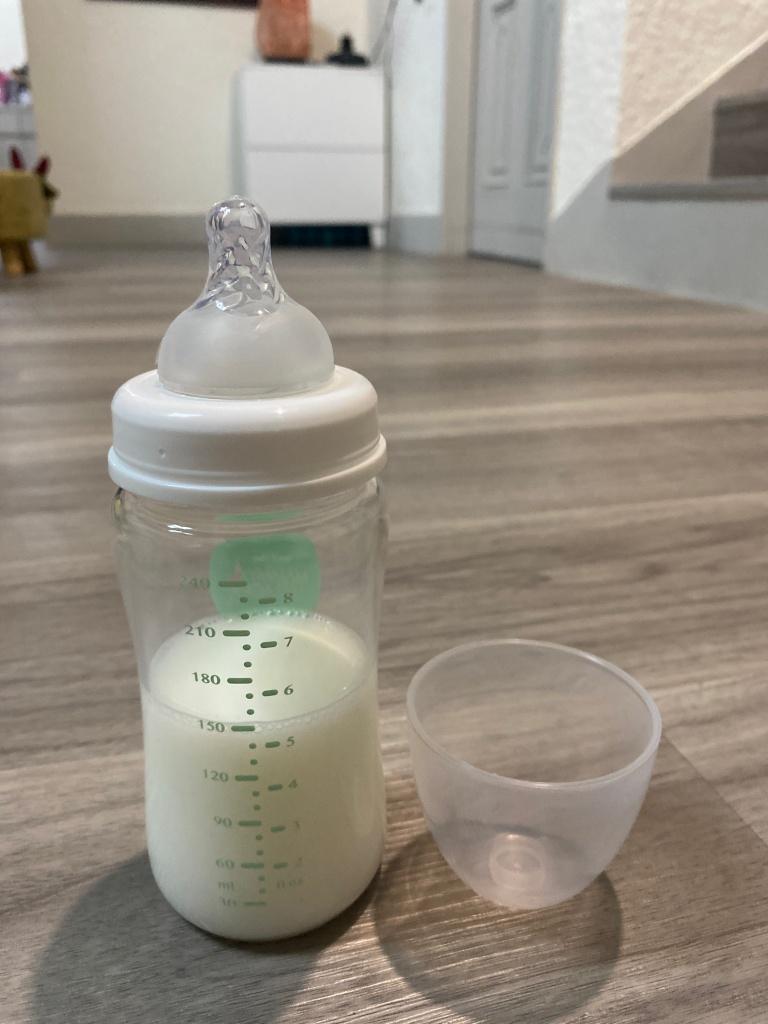 Mammy Village|Angel Lightweight Wide-Neck Glass Baby Bottle