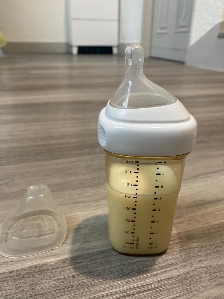 嬰兒奶瓶推薦 Hegen 金色奇蹟 PPSU 多功能方圓型寬口奶瓶2