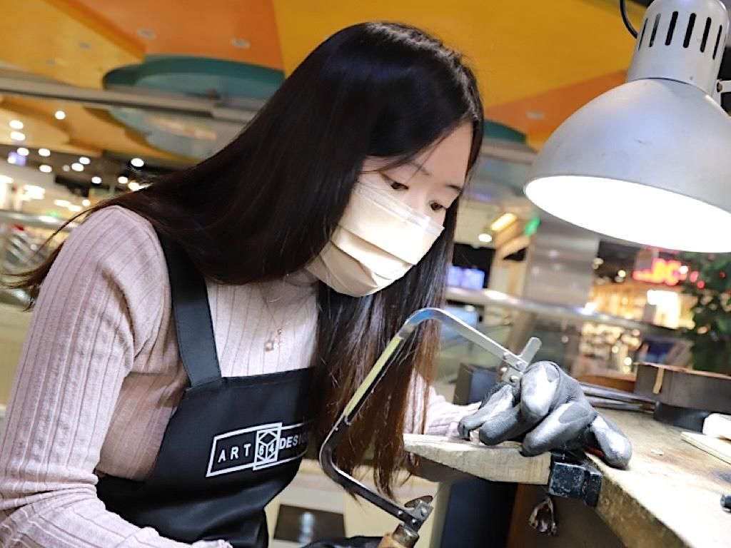 수제 반지 제작 과정