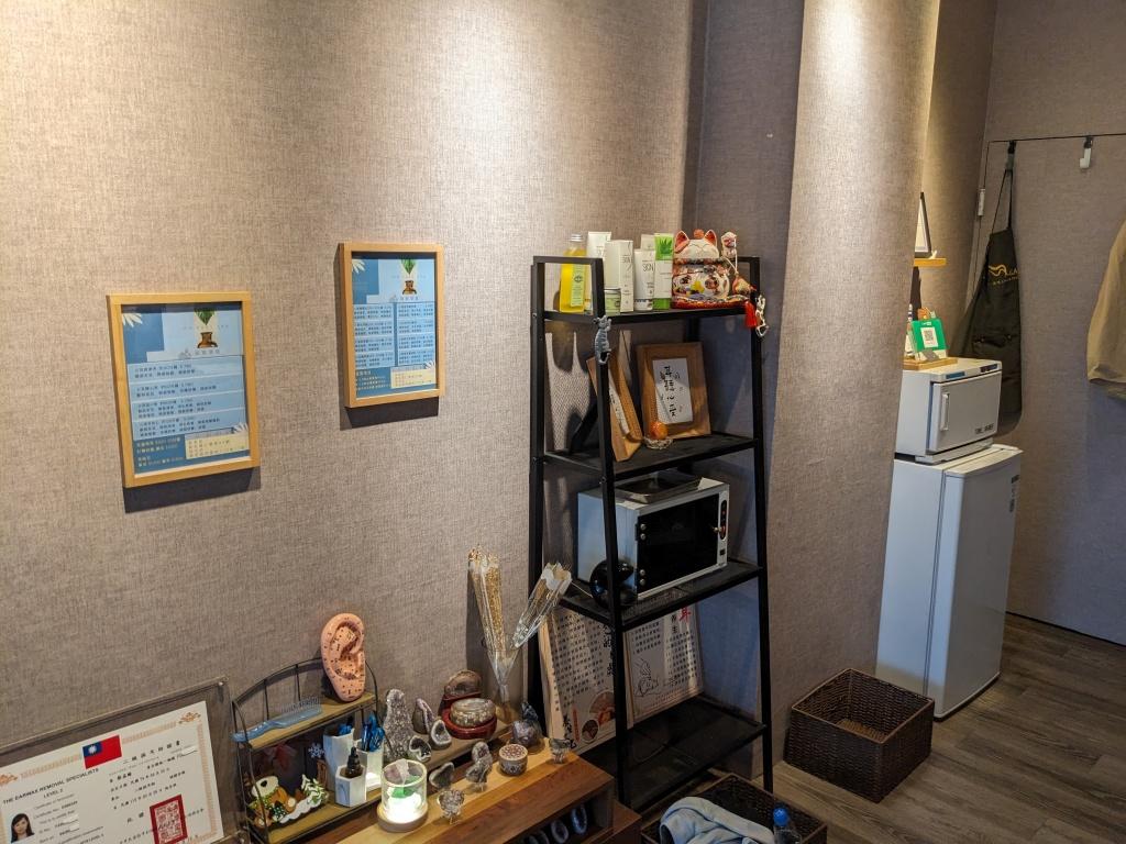 MMEARS采耳工作室環境及其證書