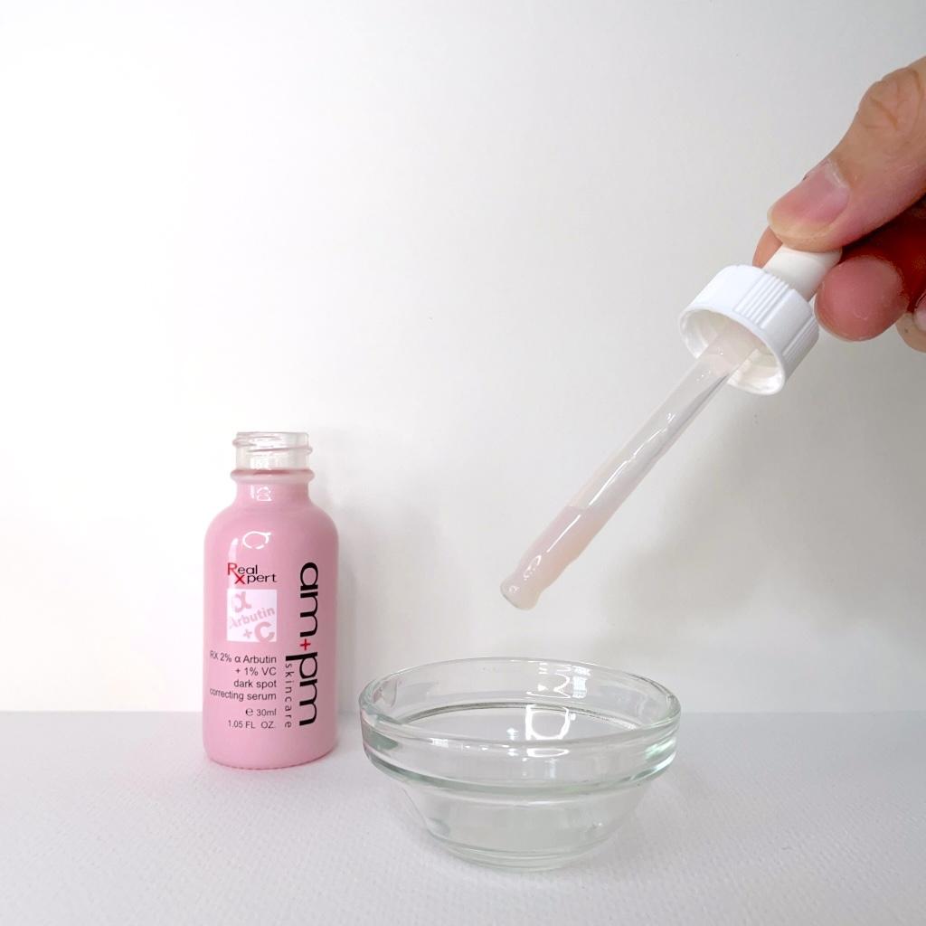 美白淡斑精華液推薦 ampm-2%α熊果素VC淡斑精華-1