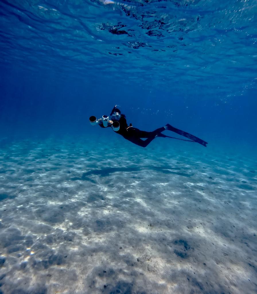 Underwater thrusters make the journey easier