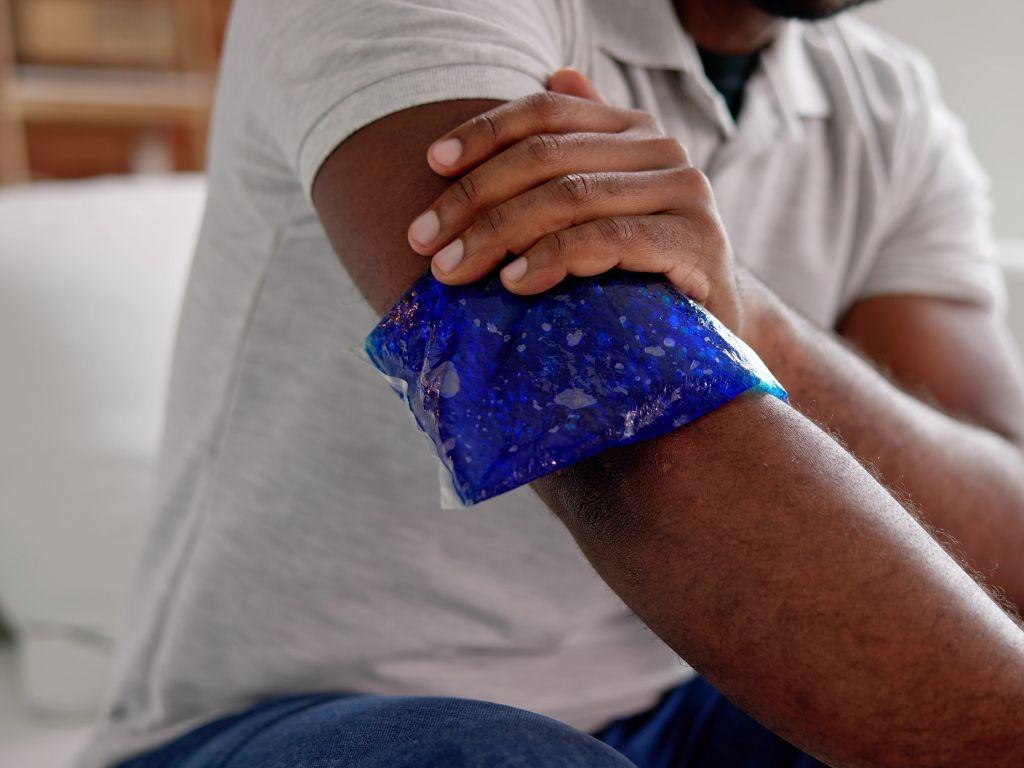 After an injury, you should ice it first.