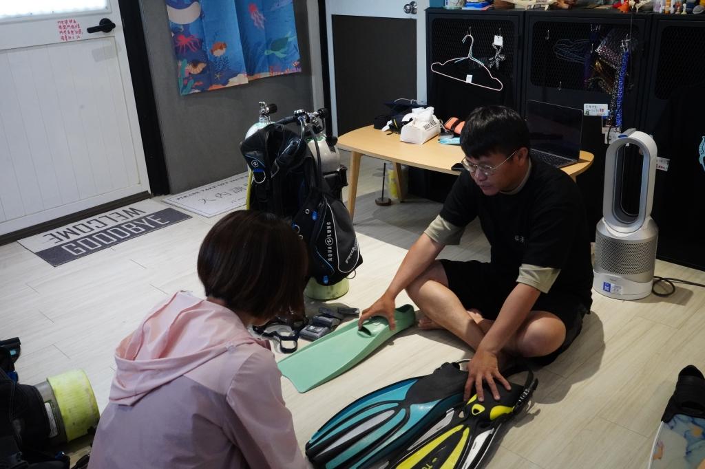 SSI 초급 다이빙 자격증 코스