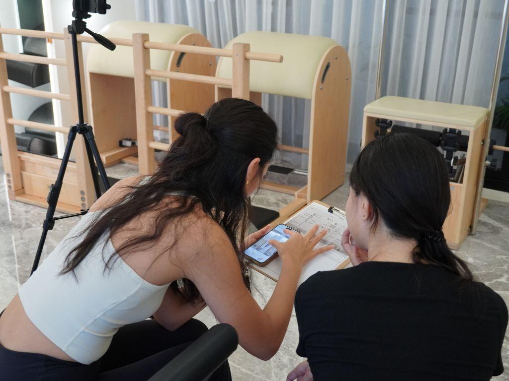 カスタマイズされたレッスン後の振り返り記録で、最適な上達ルートを作成します。