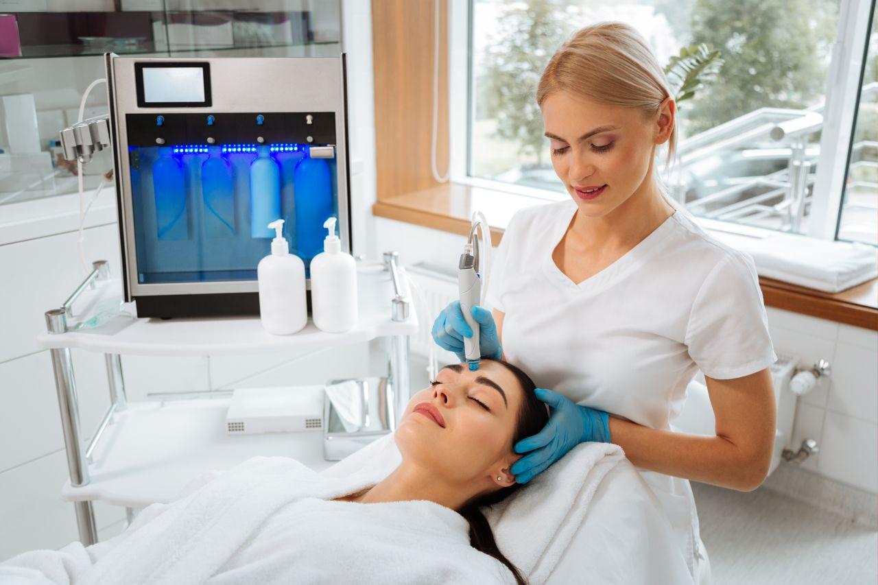 You can get HydraFacial treatments at medical aesthetic clinics.